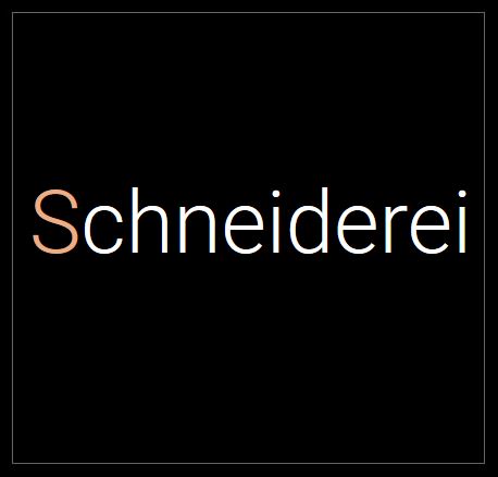Schneiderei